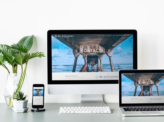 mar de creatividad diseño web y logotipo branding el puerto de santa maría